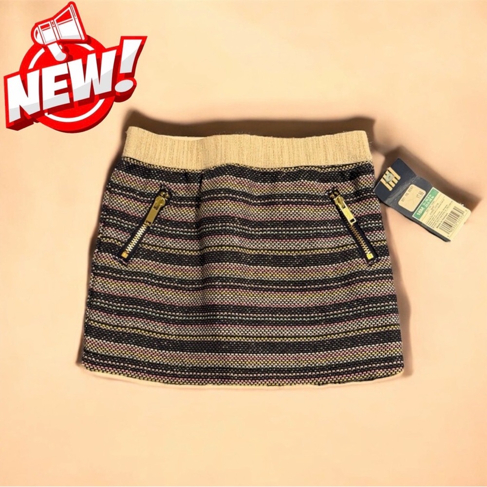 OshKosh Toddler Knit Style Skirt β Size 18M, Brand New With Tags